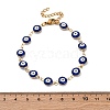 Ion Plating(IP) 304 Stainless Steel Link Bracelets X-BJEW-H511-02-4