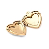 304 Stainless Steel Heart Locket Pendants STAS-Z168-02G-03-2