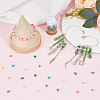 800Pcs 8 Colors Acrylic Beads OACR-SC0001-31-4