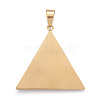 304 Stainless Steel Big Pendants STAS-K214-10G-3