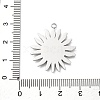 304 Stainless Steel Pendants STAS-S163-08C-P-3