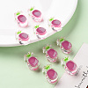 Transparent Enamel Acrylic Beads TACR-S155-002I-6