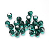 Faceted Round Ball Glass Cabochons X-GGLA-L008C-M-3