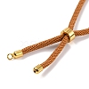 Nylon Cords Necklace Making AJEW-P116-03G-44-3