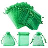 30Pcs 4 Styles Rectangle Organza Bags Jewellery Storage Pouches Wedding Favour Party Mesh Drawstring Gift OP-FS0001-01D-1