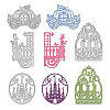 Fairy Tale Carbon Steel Cutting Dies Stencils DIY-DM0001-023-1