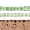 Crackle Transparent Glass Beads Strands GLAA-N062-4mm-06-2
