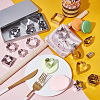30Pcs 10 Styles Stainless Steel Cookie Cutters DIY-WH0591-098-2