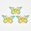 Transparent Acrylic Pendants X-TACR-R140-08D-1