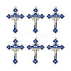 Alloy Enamel Pendants PALLOY-TAC0011-32AS-7