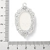 Tibetan Style Alloy Pendants X-TIBE-B002-04AS-01-3