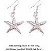 Trendy Starfish and Conch Jewelry Sets SJEW-PH0001-02-4