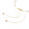 Adjustable Nylon Thread Braided Bead Bracelets BJEW-JB06450-02-5