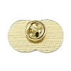 Alloy Cheer Up Calm Down Pill Shape Brooch JEWB-R021-01D-3