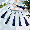 SUNNYCLUE 20Pcs Polyester Tassel Big Pendant Decorations FIND-SC0003-37A-5