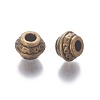 Tibetan Antique Bronze Metal Lead Free & Nickel Free & Cadmium Free LS-MLF0586Y-NF-1