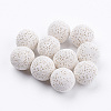 Unwaxed Natural Lava Rock Beads G-I190-16mm-B03-1