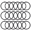 18Pcs Rubber Stretch Loops EW-BC0001-10-1