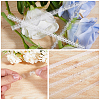 8 Sets 4 Styles PET Plastic Lace Decorative Stickers DIY-GL0004-93-5