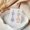 Silicone Clay Texture Mat AJEW-WH0447-074-5