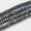 Natural Chrysocolla Bead Strands G-G968-B03-1