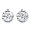 Non-Tarnish 304 Stainless Steel Pendants STAS-N098-207P-3