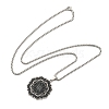 201 Stainless Steel Pendant Necklaces NJEW-H030-04P-2