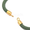 Nylon Cords Bracelet Makings Fit for Connector Charms AJEW-P116-02G-23-2