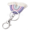 Polycotton Rainbow Keychain KEYC-JKC01068-5