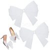 Bowknot Organza Shoe Decorations FIND-WH0423-94A-1