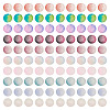 200Pcs 10 Colors Crackle Glass Beads Strands GLAA-TA0003-31C-1