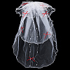 Organza ABS Pearl Wedding Veil OHAR-WH20020-05A-7