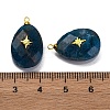 Natural Apatite Pendants G-B089-01G-03-3