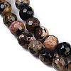 Natural Fire Crackle Agate Beads Strands G-C082-A01-45-4