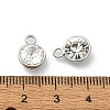 Rack Plating Alloy Rhinestone Charms FIND-M014-16D-P-3