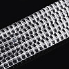 Transparent Glass Beads Strands GLAA-N028-4x8mm-01-1