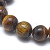 Natural Tiger Eye Bead Stretch Bracelets BJEW-K212-B-028-3