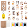 DIY Keychain Making Kits DIY-GO0002-54B-1