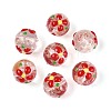 Luminous Handmade Gold Sand Lampwork Beads LAMP-N035-04D-1
