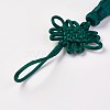 Polyester Tassel Pendant Decorations HJEW-WH0004-A03-3