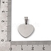 304 Stainless Steel Charms STAS-Z114-03P-01-3