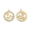 Alloy Crystal Rhinestone Pendants FIND-H039-66G-1