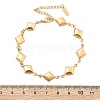 304 Stainless Steel Link Chain Bracelets for Women BJEW-U021-08G-05-5