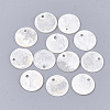 180Pcs Capiz Shell Pendants SHEL-SC0001-89-1