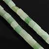 Natural Green Aventurine Stone Bead Strands G-R187-18-1