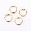 304 Stainless Steel Open Jump Rings STAS-O098-01G-14-1