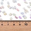 Opaque Colours Luster Glass Seed Beads SEED-T006-02A-4