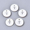 Natural Freshwater Shell Pendants SHEL-Q018-01A-T-P-1