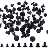 80Pcs 8 Styles Silicone Bottle Seal Plug FIND-GF0008-90-1