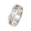304 Stainless Steel Micro Pave Cubic Zirconia Finger Rings for Women RJEW-K315-02P-4